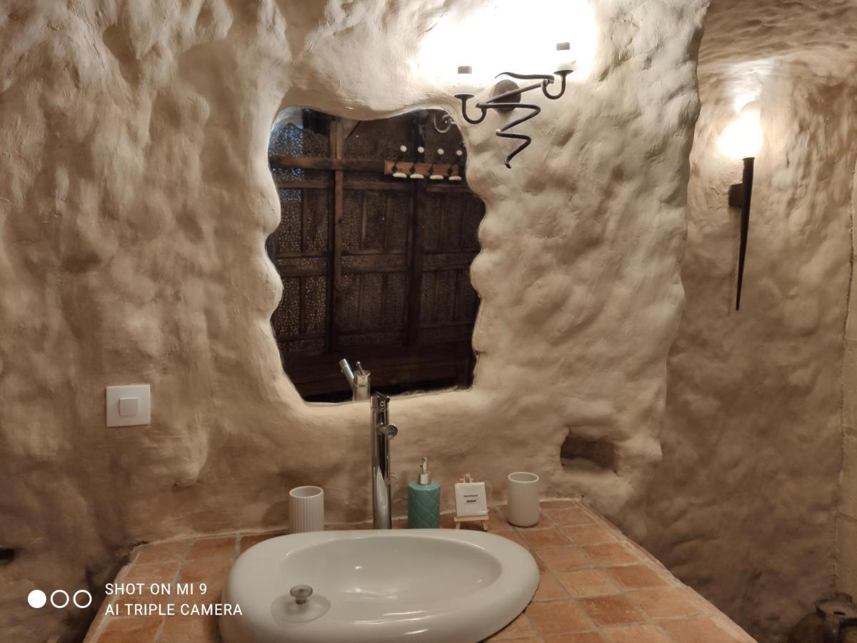 Troglodelice Panzió Azay-le-Rideau Kültér fotó