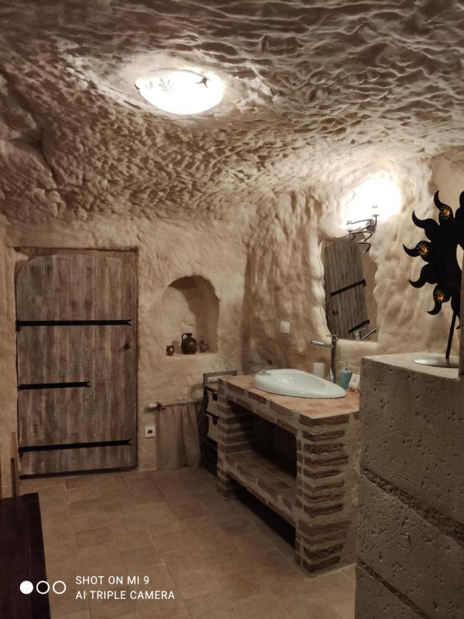 Troglodelice Panzió Azay-le-Rideau Kültér fotó