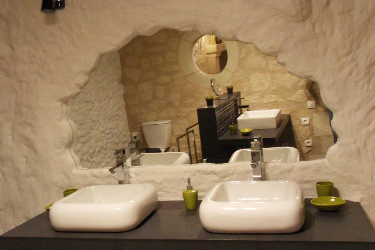 Troglodelice Panzió Azay-le-Rideau Kültér fotó