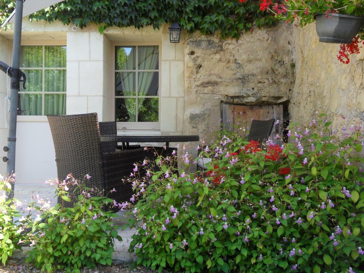 Troglodelice Panzió Azay-le-Rideau Kültér fotó