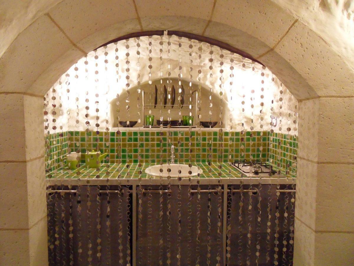 Troglodelice Panzió Azay-le-Rideau Kültér fotó