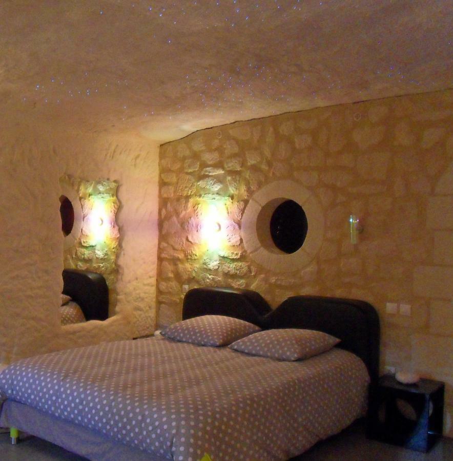 Troglodelice Panzió Azay-le-Rideau Kültér fotó