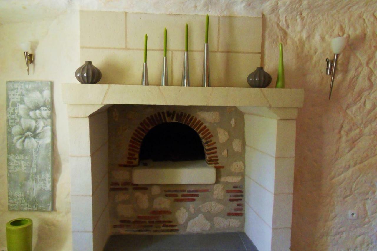 Troglodelice Panzió Azay-le-Rideau Kültér fotó