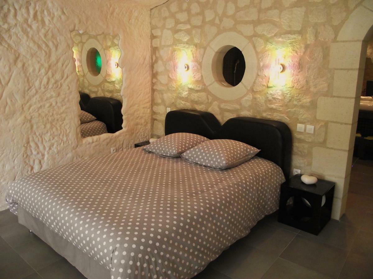Troglodelice Panzió Azay-le-Rideau Kültér fotó