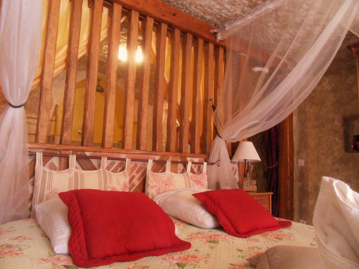 Troglodelice Panzió Azay-le-Rideau Kültér fotó