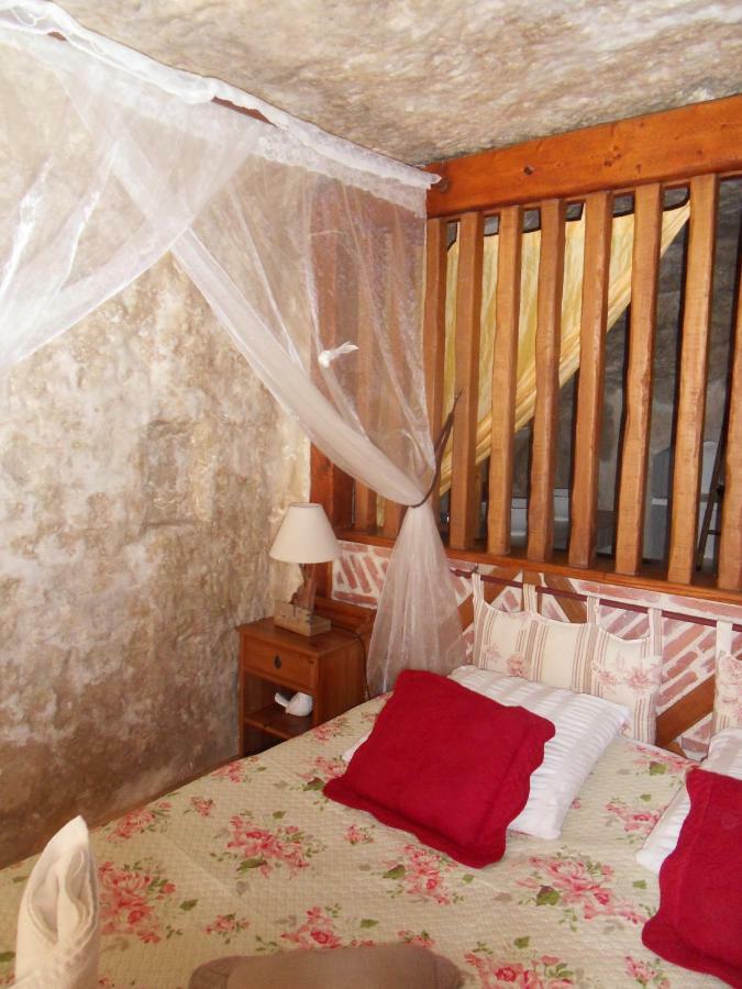 Troglodelice Panzió Azay-le-Rideau Kültér fotó