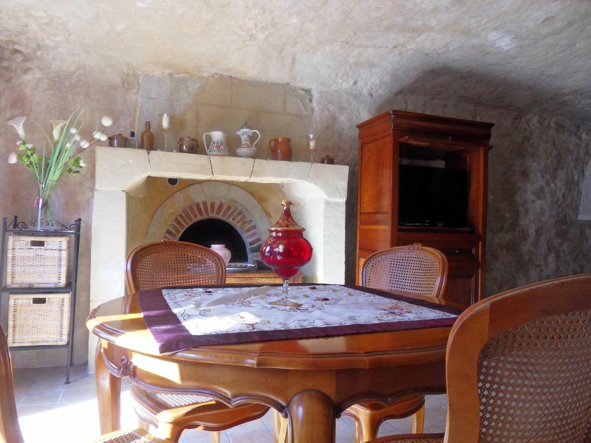 Troglodelice Panzió Azay-le-Rideau Kültér fotó
